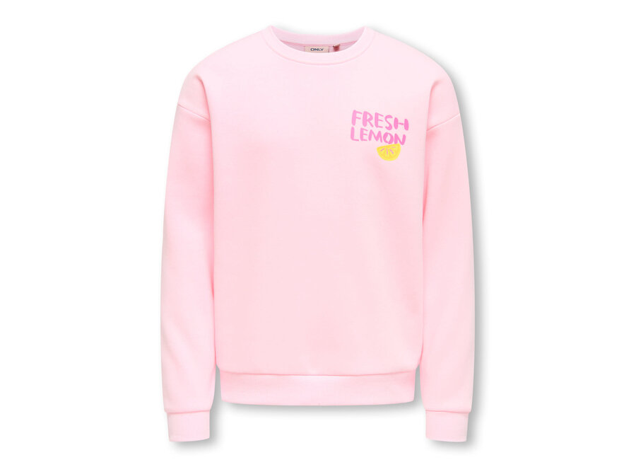 Trui Canasta - Barely Pink Lemon