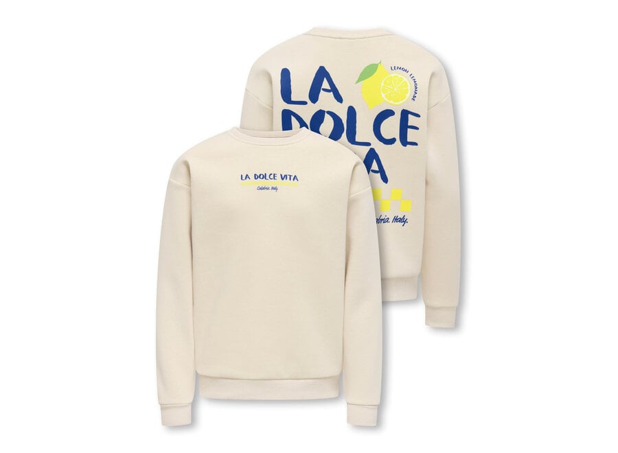 Trui Canasta - Oatmeal Dolce