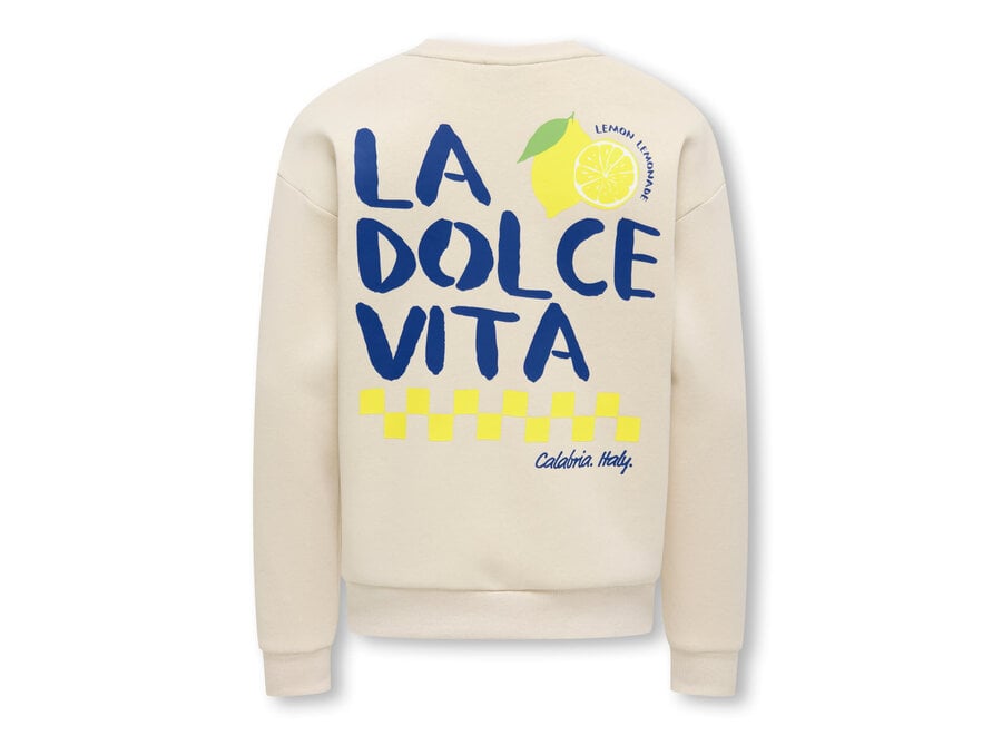 Trui Canasta - Oatmeal Dolce