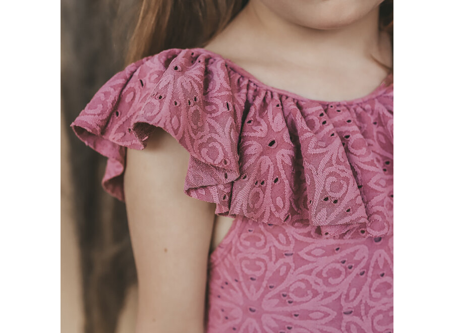 Broderie | Swimsuit - Dusky Orchid