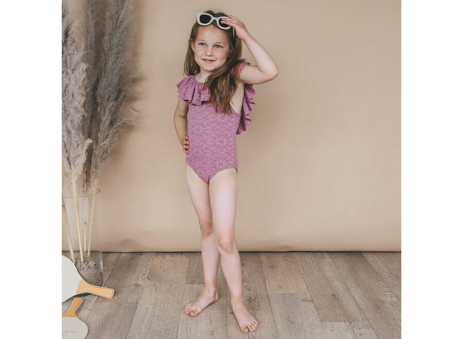 Broderie | Swimsuit - Dusky Orchid