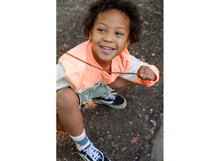 Sweater - Lagoon Legends - Neon Oranje