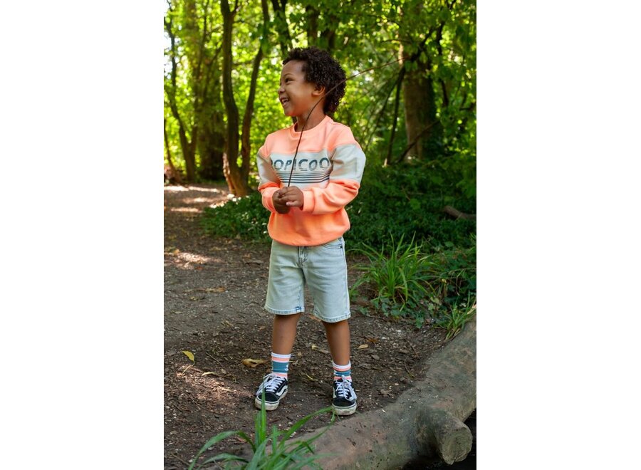 Sweater - Lagoon Legends - Neon Oranje