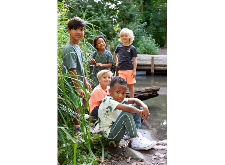 T-shirt AOP - Lagoon Legends - Wit