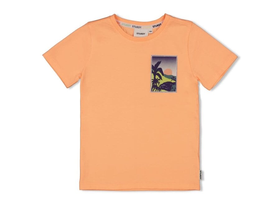 T-shirt - Lagoon Legends - Neon Oranje