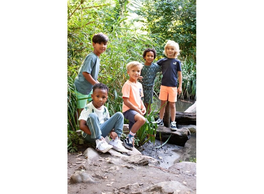 T-shirt - Lagoon Legends - Neon Oranje