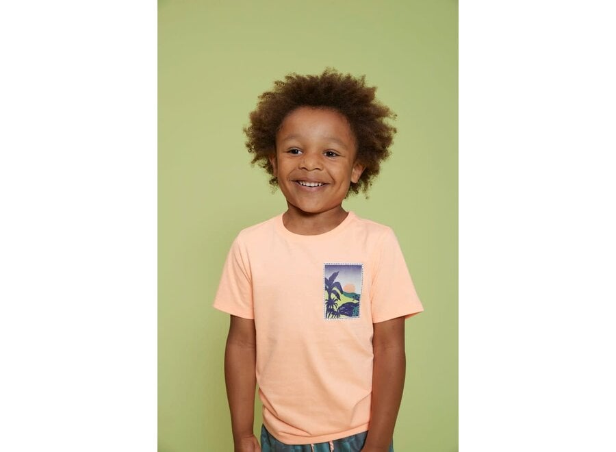 T-shirt - Lagoon Legends - Neon Oranje