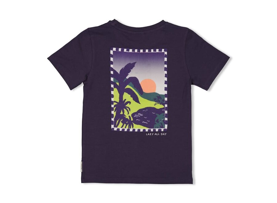 T-shirt - Lagoon Legends - Indigo