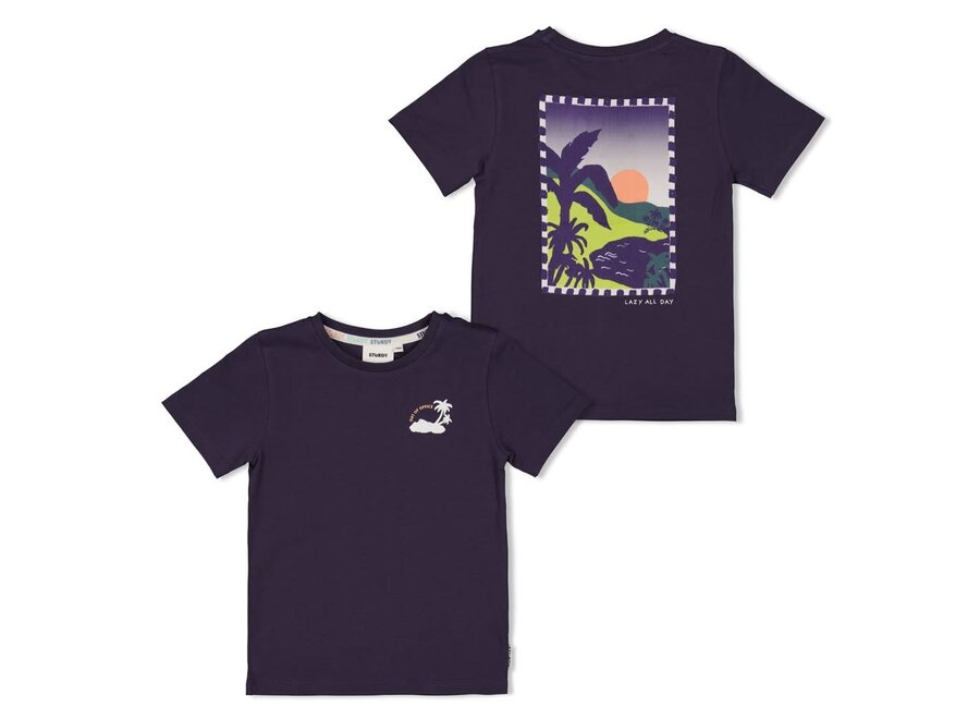T-shirt - Lagoon Legends - Indigo