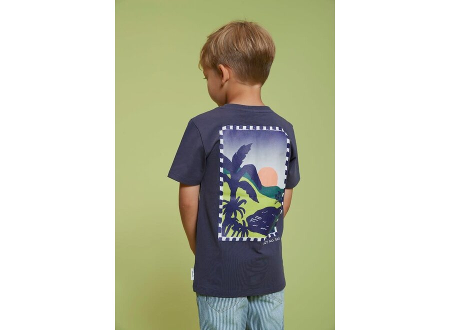 T-shirt - Lagoon Legends - Indigo