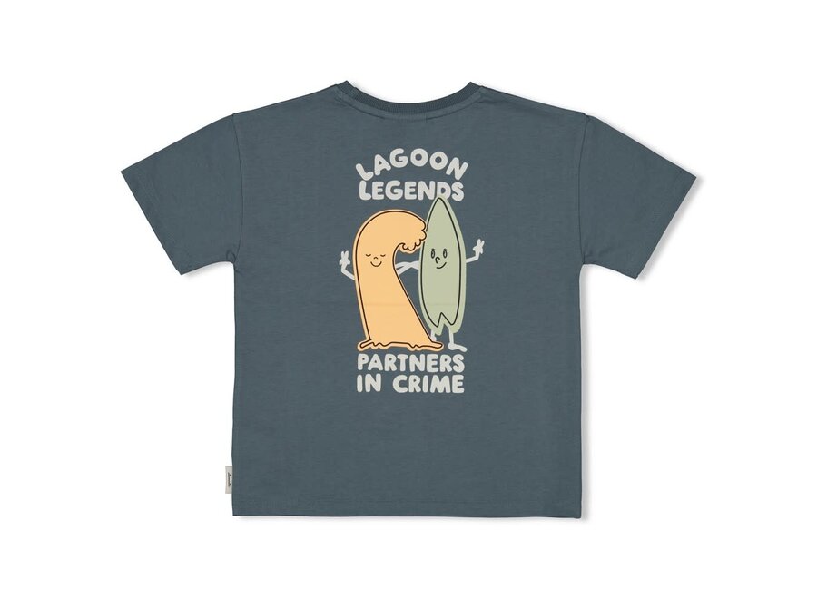 T-shirt oversized - Lagoon Legends - Petrol