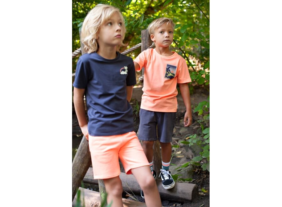 Short - Lagoon Legends - Neon Oranje