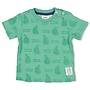 T-shirt AO badstof - Seaside Happiness - Groen