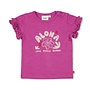 T-shirt - Love Peace Aloha - Paars