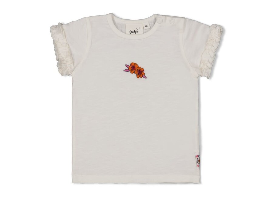 T-shirt - Love Peace Aloha - Wit