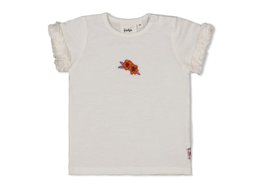 T-shirt - Love Peace Aloha - Wit