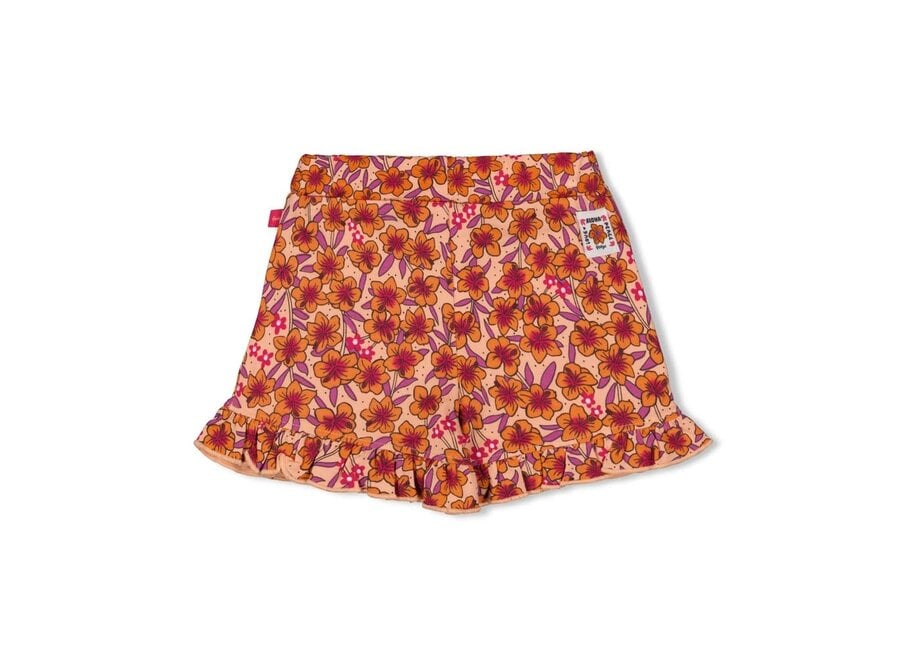 Short AOP - Love Peace Aloha - Perzik