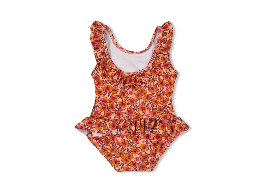 Badpak AOP - Love Peace Aloha - Perzik