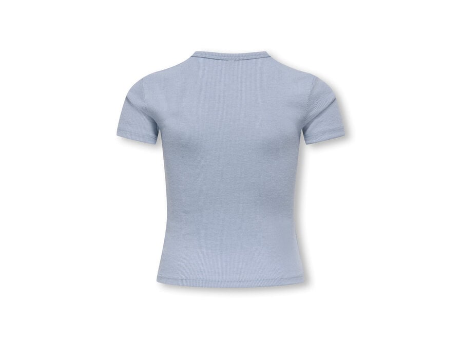T-Shirt Elva June - Cashmere Blue Daisy/Cloud Dancer