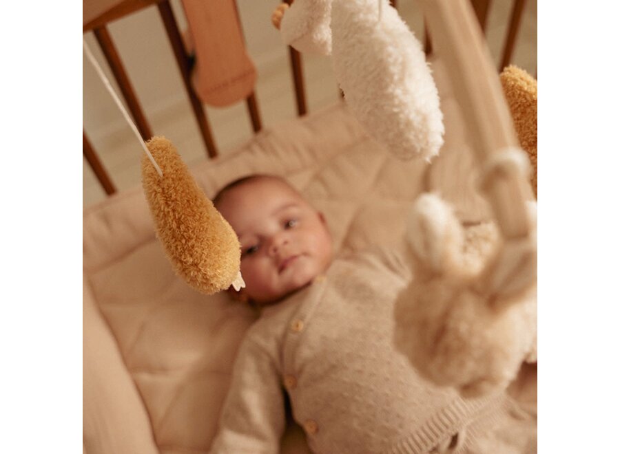 Houten muziekmobiel Newborn Naturals FSC