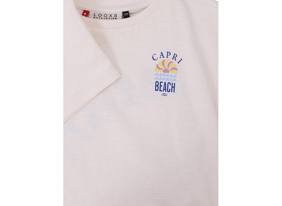 Little T-Shirt SS - Soft white