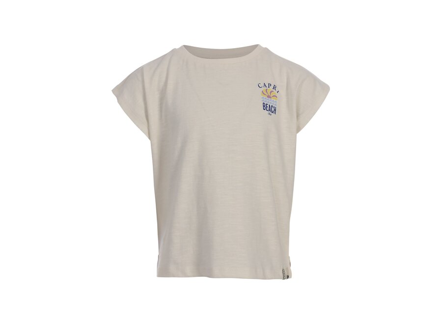 Little T-Shirt SS - Soft white