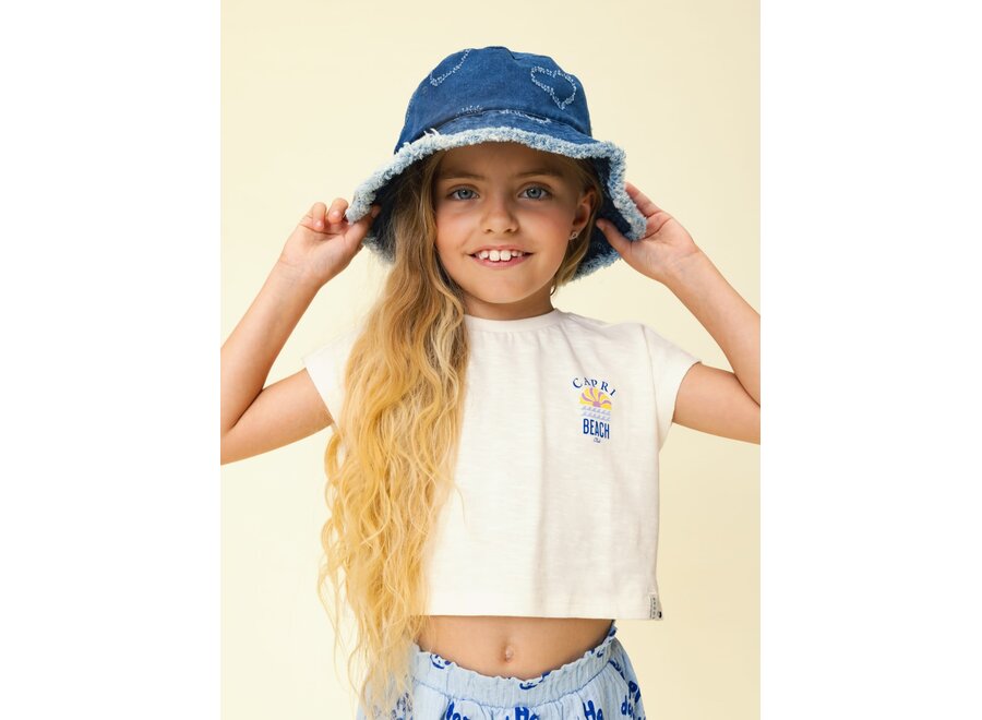 Little T-Shirt SS - Soft white