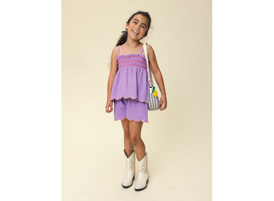 Little Muslin shorts - Lilac