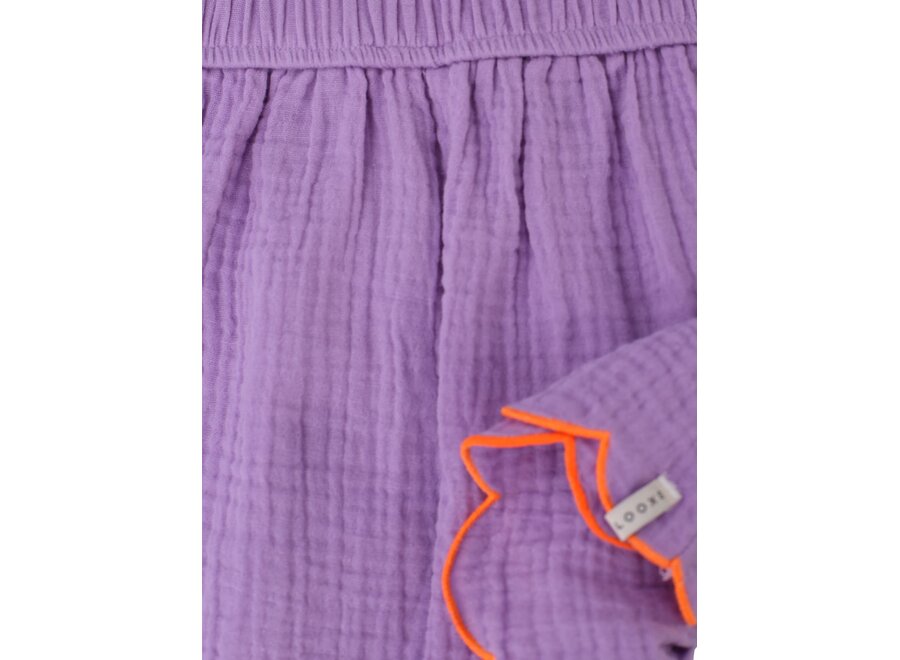 Little Muslin shorts - Lilac
