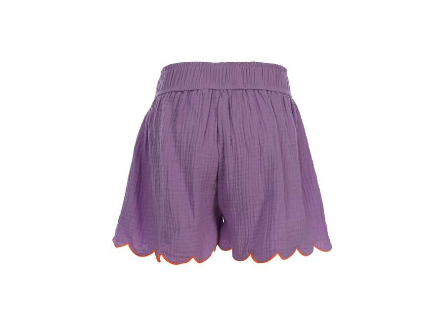 Little Muslin shorts - Lilac