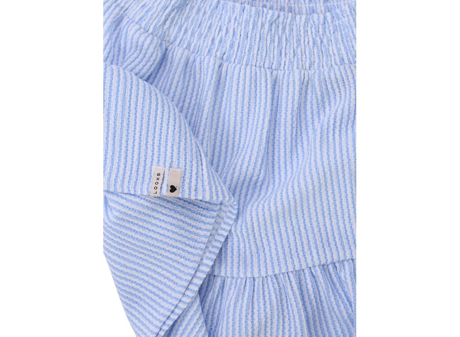 Little striped skirt - Blue stripe