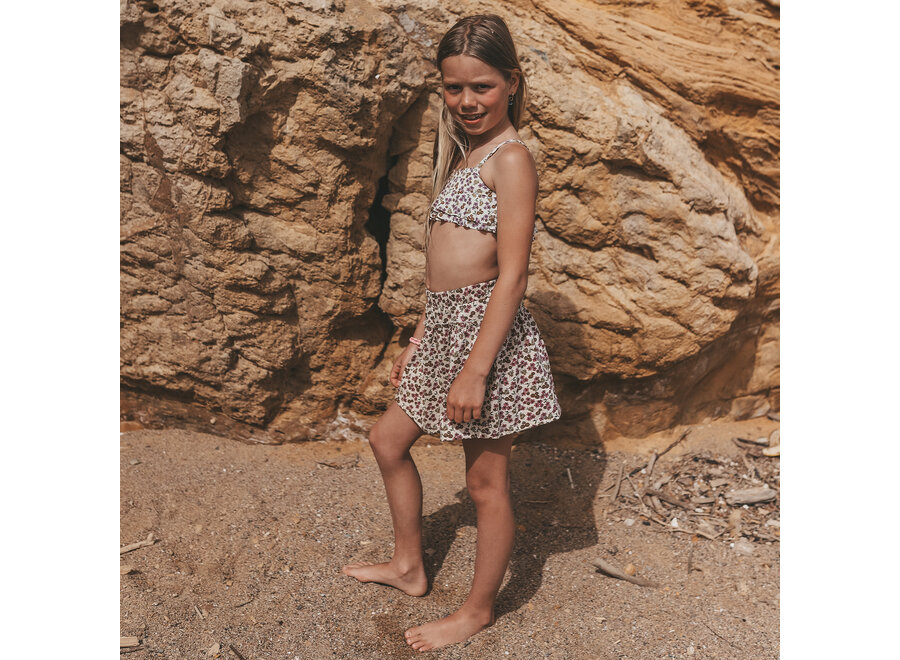 Sparkly Flower | Bikini - Bombay Brown