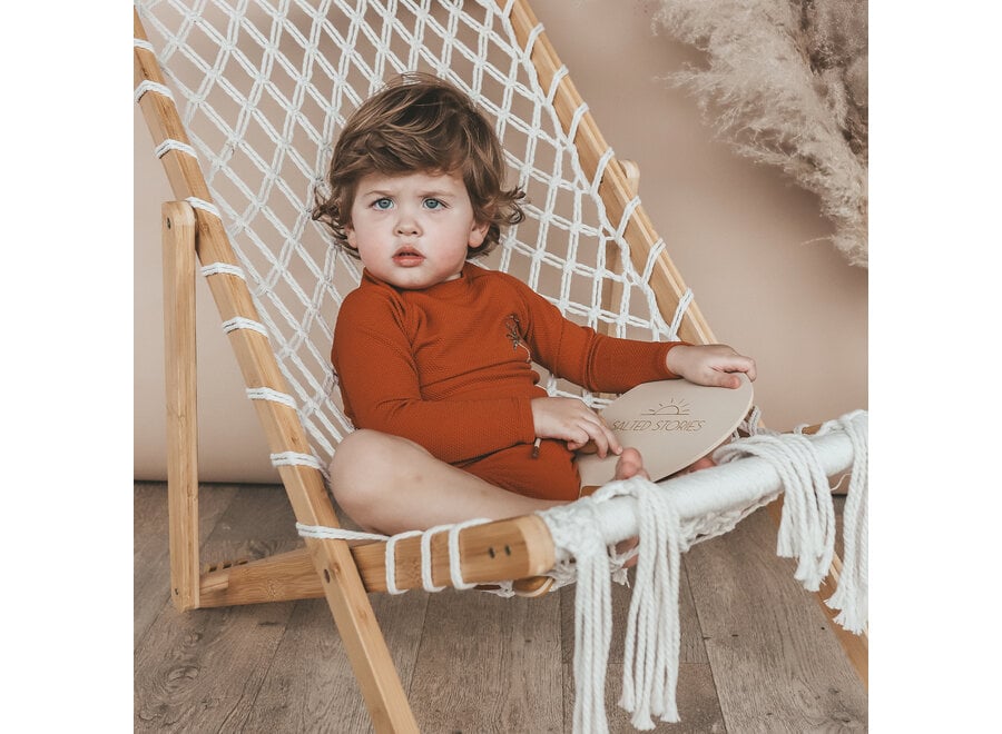 Solid | Swim Longsleeve - Bombay Brown