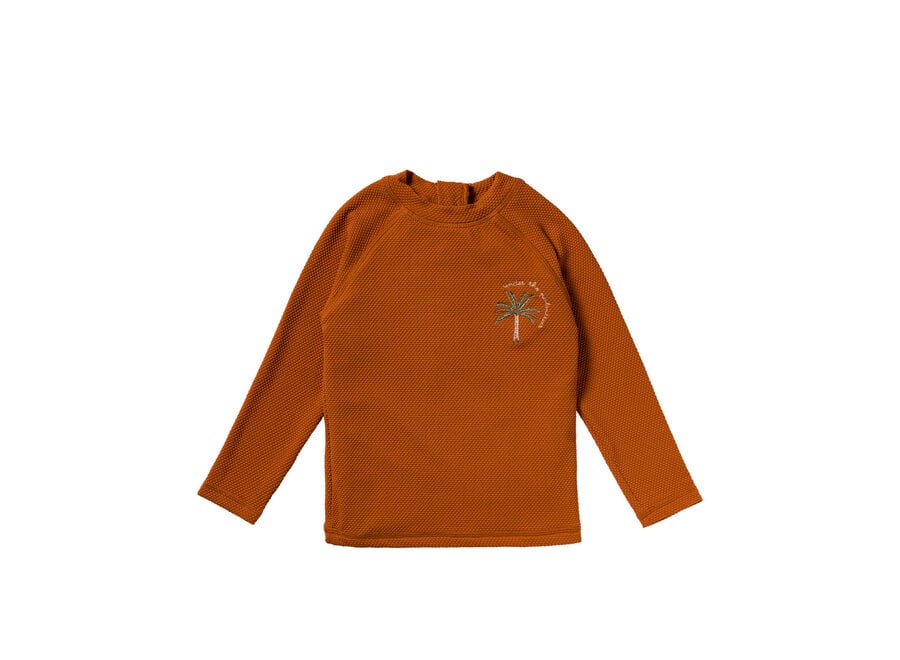 Solid | Swim Longsleeve - Bombay Brown