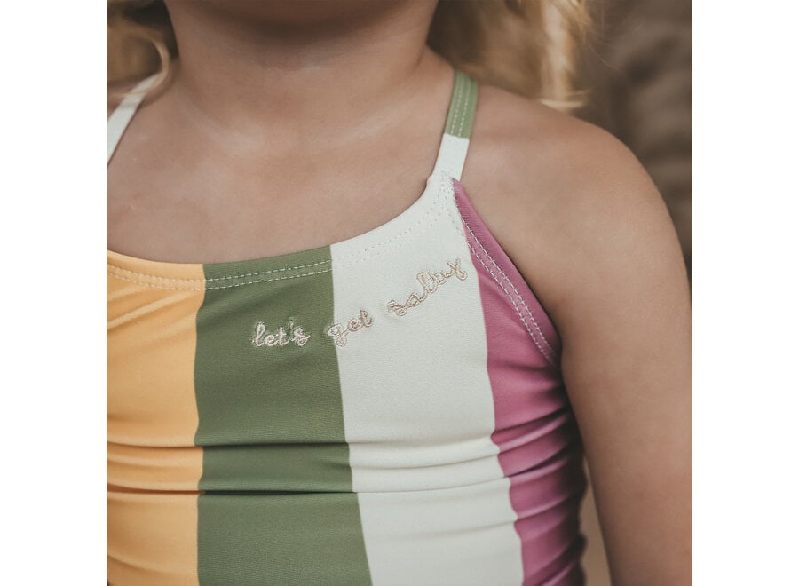 Multi Stripe | Swimsuit - Multicolor