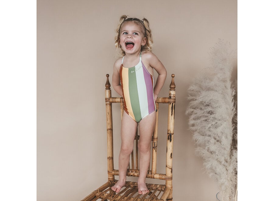Multi Stripe | Swimsuit - Multicolor