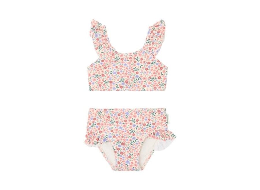 Bikini met ruches Dreamy Flowerfield