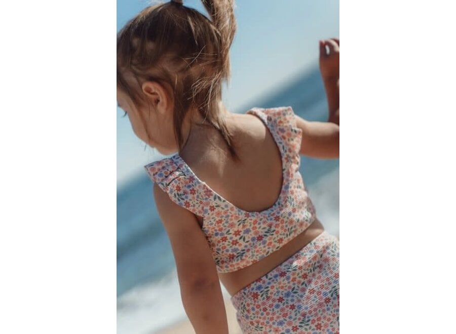 Bikini met ruches Dreamy Flowerfield