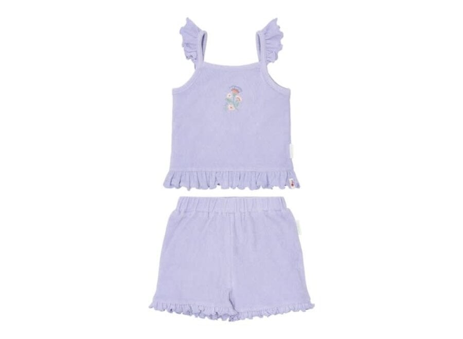 Top en short Dreamy Purple