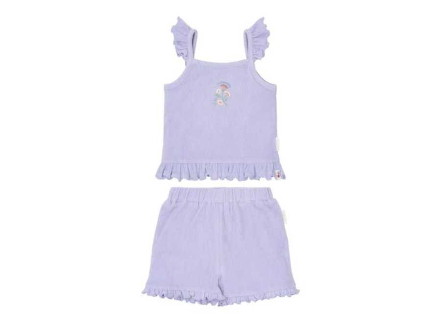 Top en short Dreamy Purple