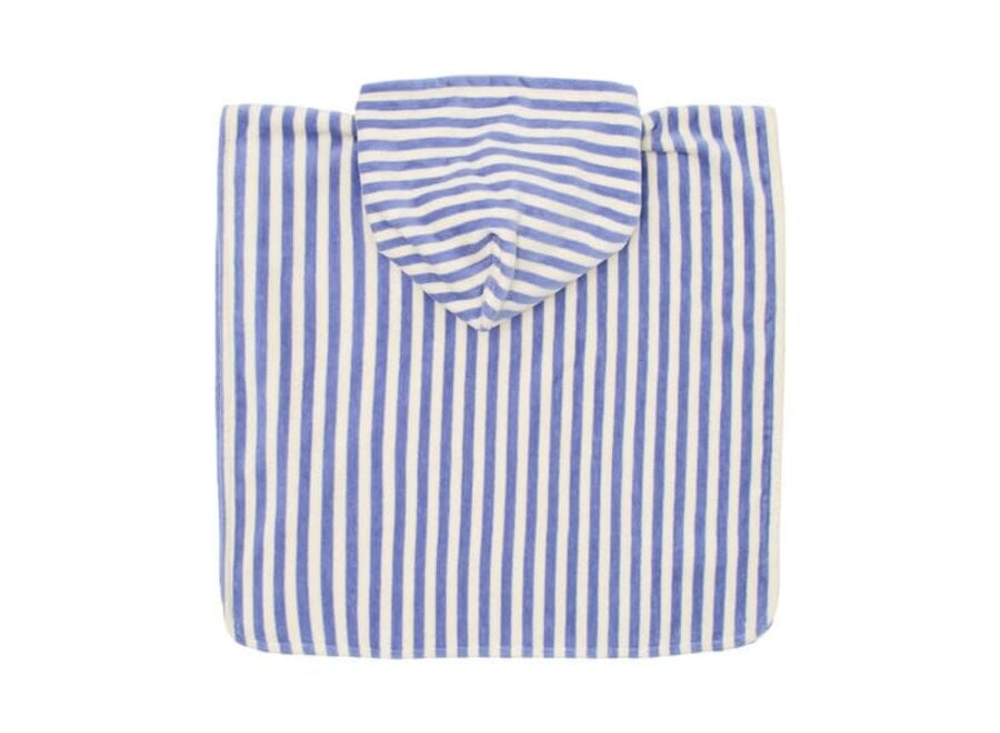 Strand poncho Dreamy Purple Stripe - One size