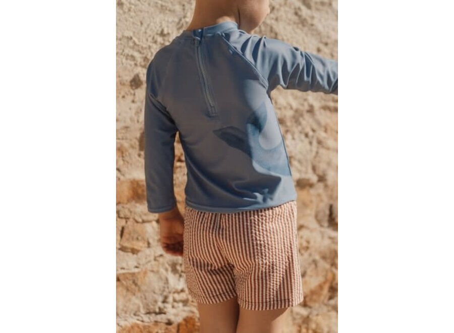 Zwem shirt lange mouwen Ocean Blue