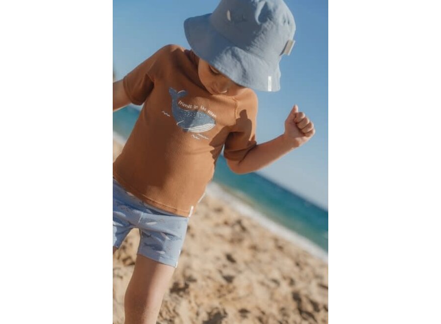 Zwem shirt korte mouwen Sunny  Brown