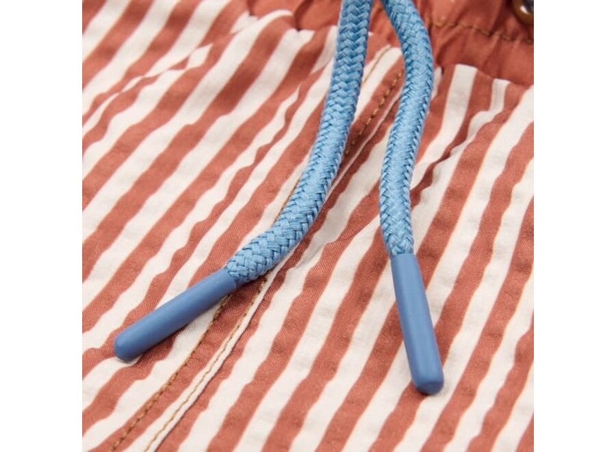 Zwem short Ocean Brown Stripes