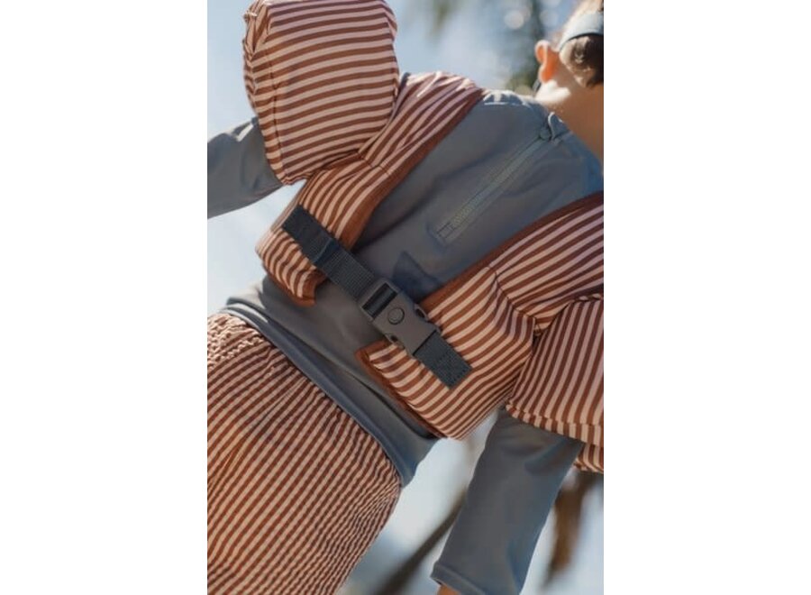 Zwem short Ocean Brown Stripes