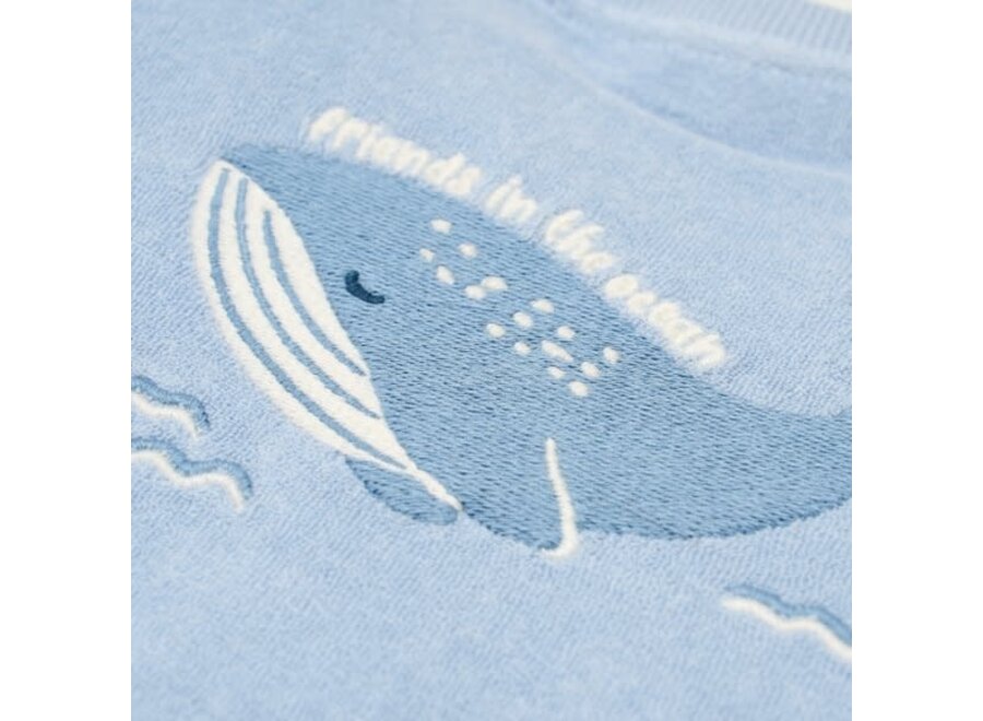 T-shirt en short Ocean World  Blue