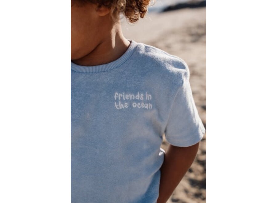 T-shirt en short Ocean World  Blue