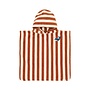 Strand poncho Ocean World Brown Stripe - One size