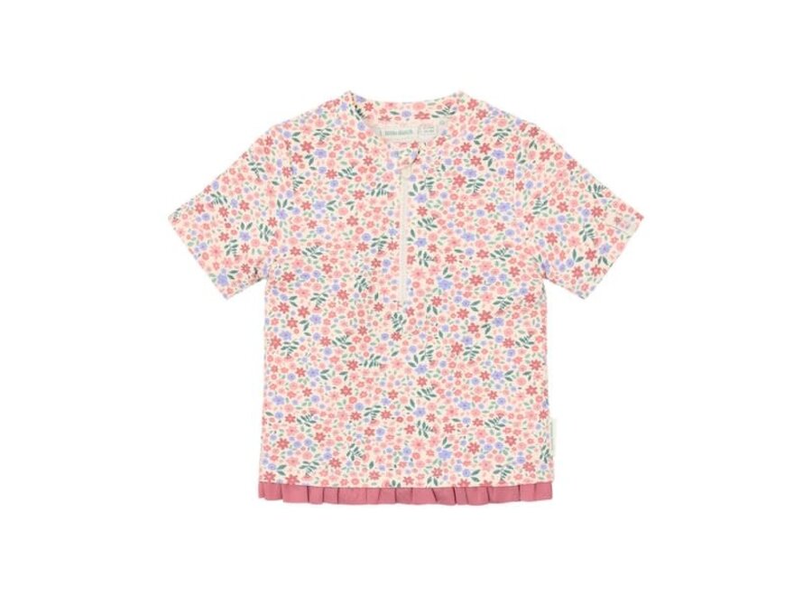 Zwem shirt korte mouwen Dreamy Flowerfield
