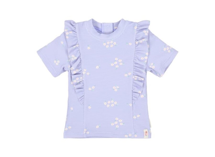 Zwem set - shirt korte mouwen en broekje Dreamy Lavender